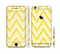 The Sharp Vintage Yellow Chevron Sectioned Skin Series for the Apple iPhone 6