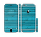 The Signature Blue Wood Planks Sectioned Skin Series for the Apple iPhone 6