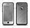 The Silver Brushed Aluminum Surface Apple iPhone 6 LifeProof Fre Case Skin Set