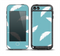 The Simple White Feathered Blue Skin for the iPod Touch 5th Generation frē LifeProof Case