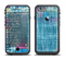 The Sketched Blue Word Surface Apple iPhone 6 LifeProof Fre Case Skin Set