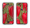 The Sketched Pink & Green Tulips Apple iPhone 6 Plus LifeProof Nuud Case Skin Set