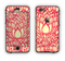 The Sketched Red and Yellow Flowers Apple iPhone 6 Plus LifeProof Nuud Case Skin Set