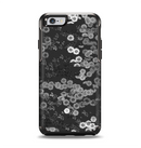 The Small Black and White Flower Sprouts Apple iPhone 6 Otterbox Symmetry Case Skin Set