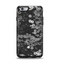 The Small Black and White Flower Sprouts Apple iPhone 6 Otterbox Symmetry Case Skin Set