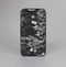 The Small Black and White Flower Sprouts Skin-Sert for the Apple iPhone 4-4s Skin-Sert Case