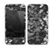 The Small Black and White Flower Sprouts Skin for the Apple iPhone 4-4s