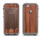 The Smooth-Grained Wooden Plank Apple iPhone 5c LifeProof Fre Case Skin Set