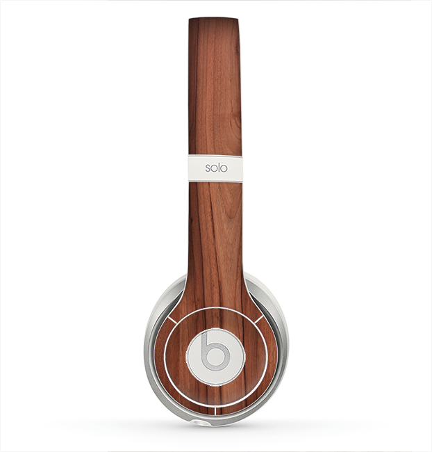The Smooth-Grained Wooden Plank Skin for the Beats by Dre Solo 2 Headphones