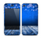 The Snowy Blue Wooden Dock Skin for the Apple iPhone 4-4s