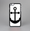 The Solid Black Anchor Silhouette Skin-Sert Case for the Apple iPhone 6 Plus