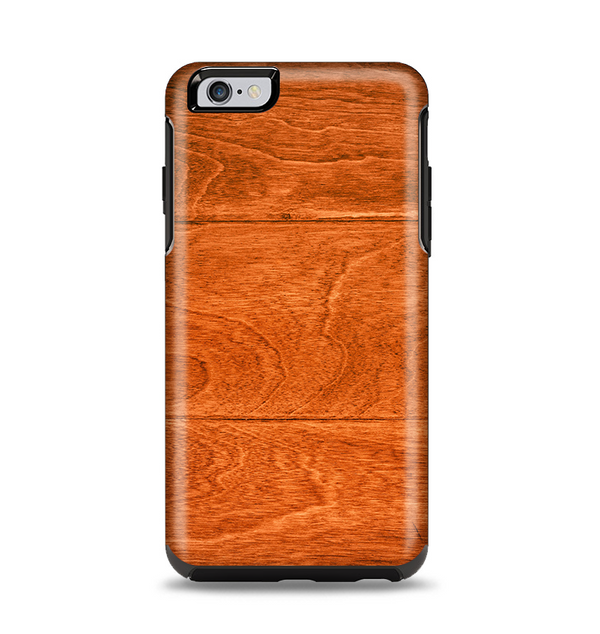 The Solid Cherry Wood Planks Apple iPhone 6 Plus Otterbox Symmetry Case Skin Set