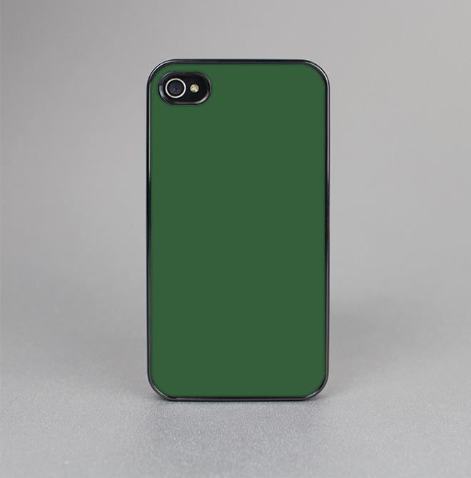 The Solid Hunter Green Skin-Sert for the Apple iPhone 4-4s Skin-Sert Case