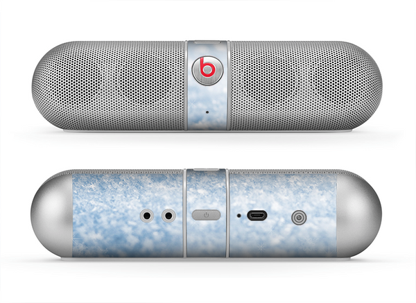 The Sparkly Snow Texture Skin for the Beats by Dre Pill Bluetooth Speaker