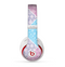 The Squared Pink & Blue Textile Patterns Skin for the Beats by Dre Studio (2013+ Version) Headphones