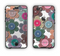 The Striped Vector Flower Buttons Apple iPhone 6 Plus LifeProof Nuud Case Skin Set