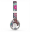 The Striped Vector Flower Buttons Skin for the Beats by Dre Solo 2 Headphones