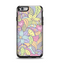 The Subtle Abstract Flower Pattern Apple iPhone 6 Otterbox Symmetry Case Skin Set