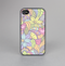 The Subtle Abstract Flower Pattern Skin-Sert for the Apple iPhone 4-4s Skin-Sert Case