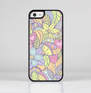 The Subtle Abstract Flower Pattern Skin-Sert for the Apple iPhone 5c Skin-Sert Case