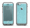 The Subtle Blue Floral Laced Apple iPhone 5c LifeProof Fre Case Skin Set