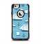 The Subtle Blue Ships and Anchors Apple iPhone 6 Otterbox Commuter Case Skin Set