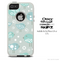 The Subtle Blue Tweety Birds Skin For The iPhone 4-4s or 5-5s Otterbox Commuter Case