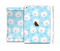 The Subtle Blue & White Faced Cats Full Body Skin Set for the Apple iPad Mini 3
