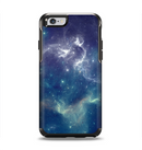 The Subtle Blue and Green Nebula Apple iPhone 6 Otterbox Symmetry Case Skin Set