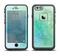 The Subtle Green & Blue Watercolor Apple iPhone 6 LifeProof Fre Case Skin Set