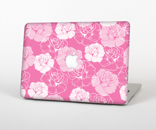 The Subtle Pinks Rose Pattern V3 Skin Set for the Apple MacBook Air 13"
