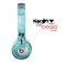 The Subtle Teal Watercolor Skin for the Beats by Dre Mixr Headphones