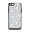 The Subtle White and Blue Floral Laced V32 Apple iPhone 6 Otterbox Symmetry Case Skin Set