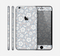 The Subtle White and Blue Floral Laced V32 Skin for the Apple iPhone 6 Plus