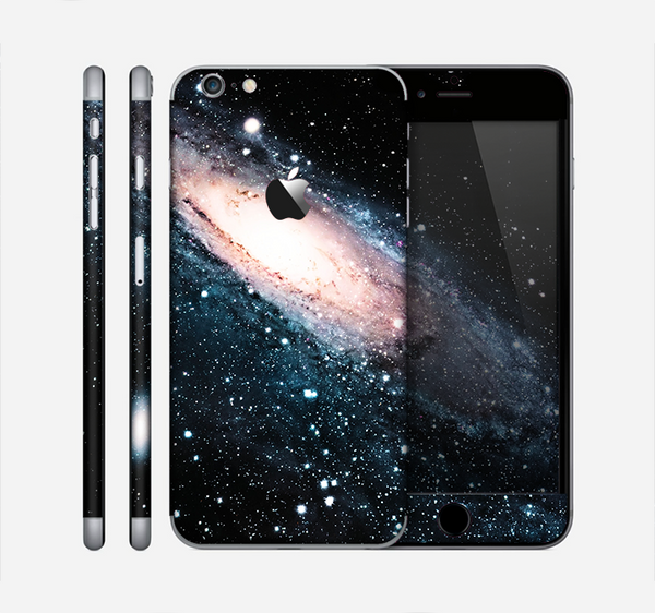 The Swirling Glowing Starry Galaxy Skin for the Apple iPhone 6 Plus