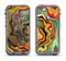 The Swirly Abstract Golden Surface Apple iPhone 5c LifeProof Fre Case Skin Set