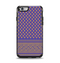 The Tall Purple & Orange Vintage Pattern Apple iPhone 6 Otterbox Symmetry Case Skin Set