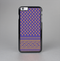 The Tall Purple & Orange Vintage Pattern Skin-Sert Case for the Apple iPhone 6 Plus