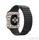 The Tan & Color Aztec Pattern V32 Full-Body Skin Kit for the Apple Watch