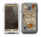 The Tan & Orange Tipped Flowers Pattern Skin Samsung Galaxy S5 frē LifeProof Case