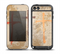 The Tan Splattered Color-Crosses Skin for the iPod Touch 5th Generation frē LifeProof Case