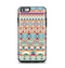 The Tan & Teal Aztec Pattern V4 Apple iPhone 6 Plus Otterbox Symmetry Case Skin Set