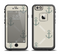 The Tan Vintage Solid Color Anchor Linked Apple iPhone 6 LifeProof Fre Case Skin Set