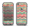 The Tan and Colored Chevron Pattern V55 Apple iPhone 5c LifeProof Fre Case Skin Set