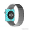 The Teal And White Seamless Morocan Pattern Full-Body Skin Kit for the Apple Watch