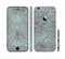 The Teal Aster Flower Lined Sectioned Skin Series for the Apple iPhone 6 Plus