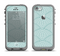 The Teal Circle Polka Pattern Apple iPhone 5c LifeProof Fre Case Skin Set