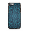 The Teal Floral Mirrored Pattern Apple iPhone 6 Otterbox Symmetry Case Skin Set