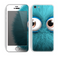 The Teal Fuzzy Wuzzy Skin for the Apple iPhone 5c