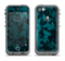 The Teal Vector Camo Apple iPhone 5c LifeProof Fre Case Skin Set